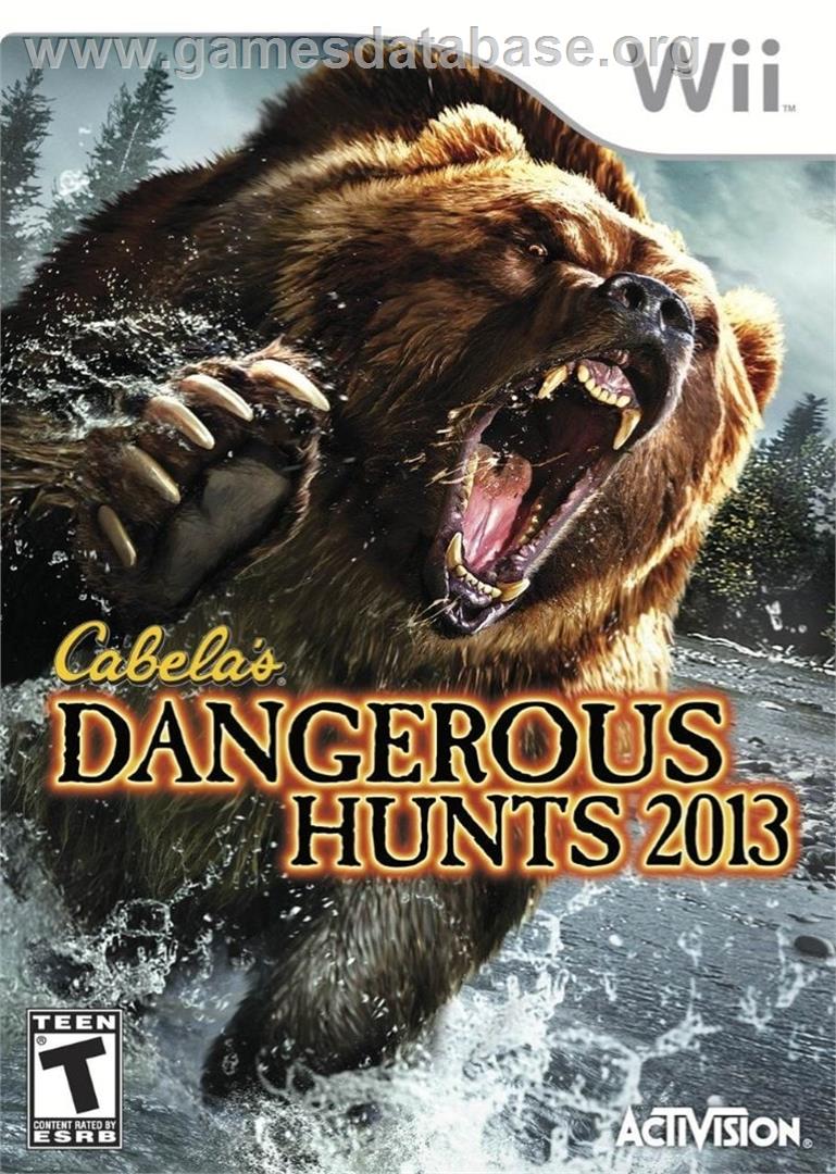 Cabela's Dangerous Hunts 2013 - Nintendo Wii - Artwork - Box