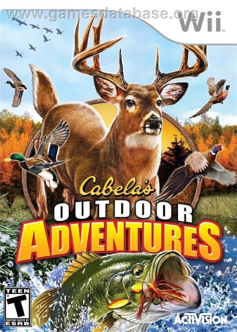 Cabela's Outdoor Adventures - Nintendo Wii - Artwork - Box