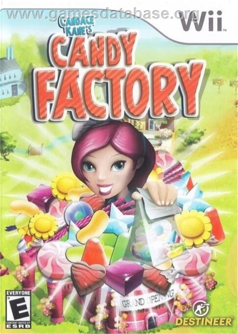 Candace Kane's Candy Factory - Nintendo Wii - Artwork - Box