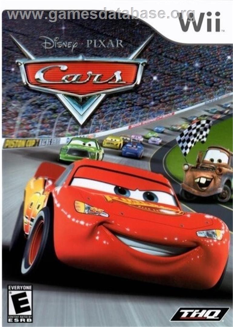 Cars - Nintendo Wii - Artwork - Box