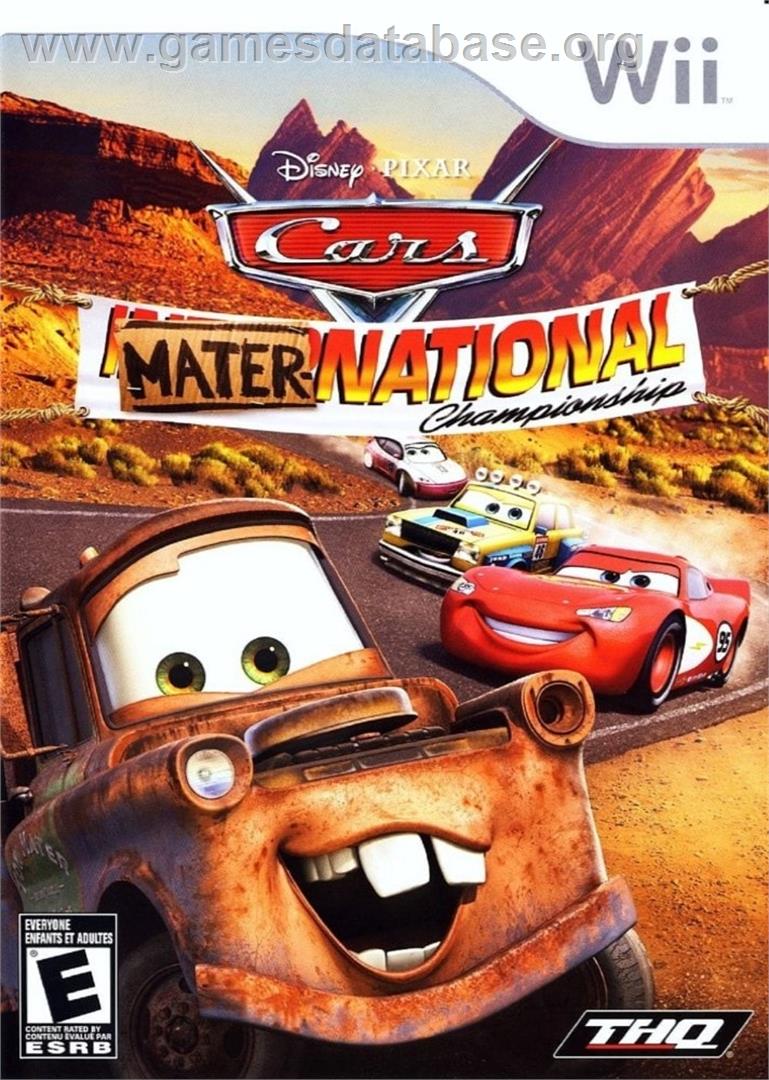 Cars - La Coupe Internationale De Martin - Nintendo Wii - Artwork - Box