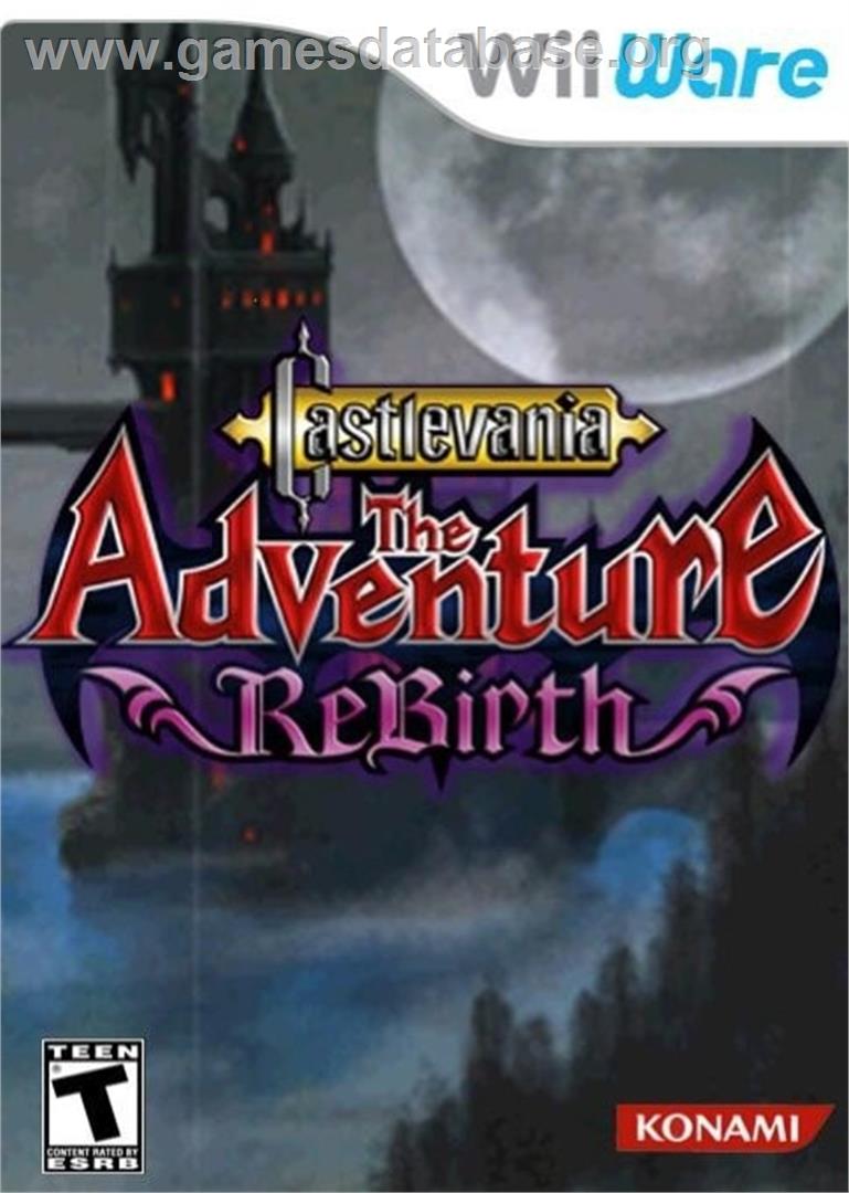 Castlevania - The Adventure Rebirth - Nintendo Wii - Artwork - Box