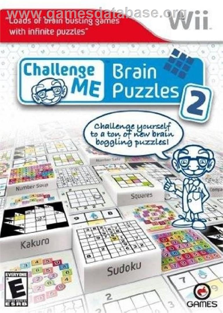 Challenge Me - Brain Puzzles 2 - Nintendo Wii - Artwork - Box