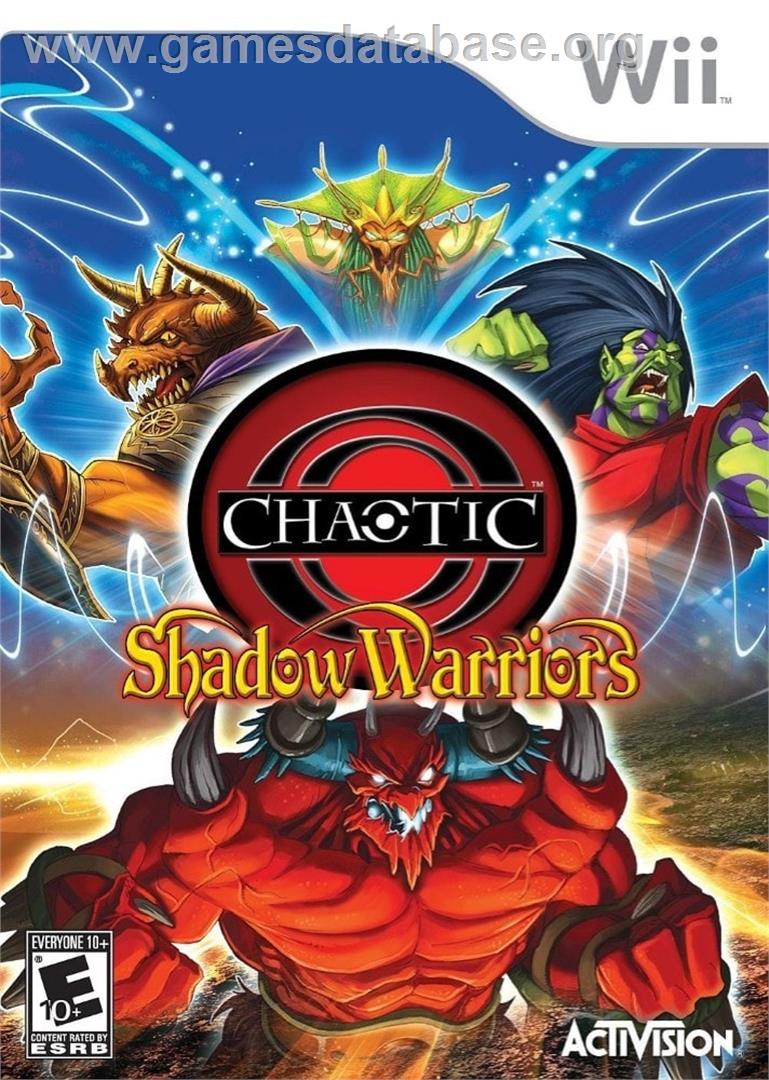 Chaotic - Shadow Warriors - Nintendo Wii - Artwork - Box
