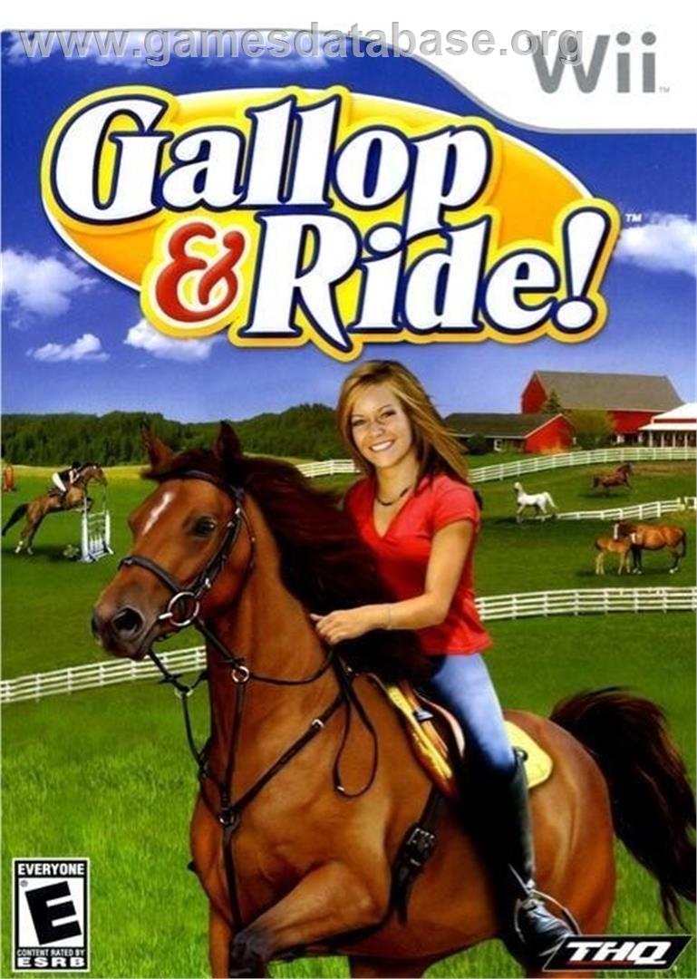 Cheval And Poney - Mon Haras - Nintendo Wii - Artwork - Box