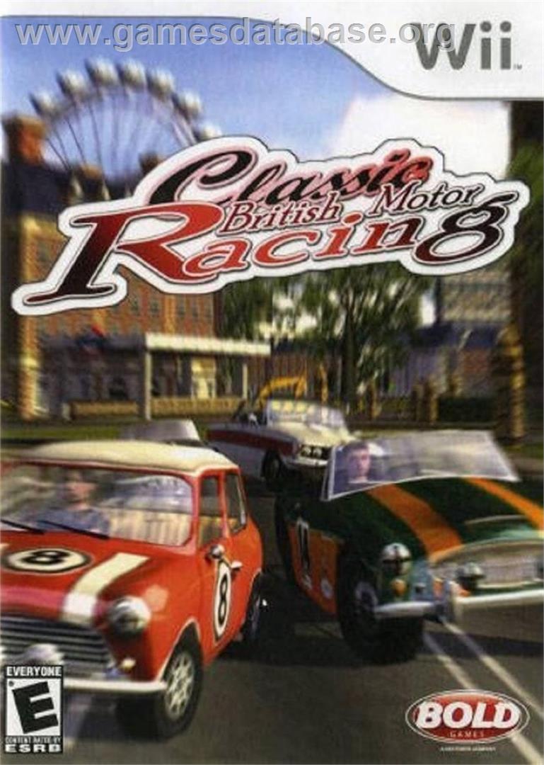 Classic British Motor Racing - Nintendo Wii - Artwork - Box