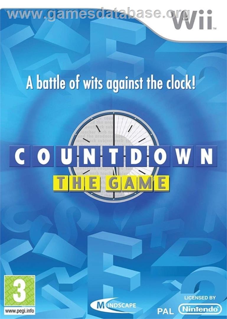Countdown - The Game - Nintendo Wii - Artwork - Box