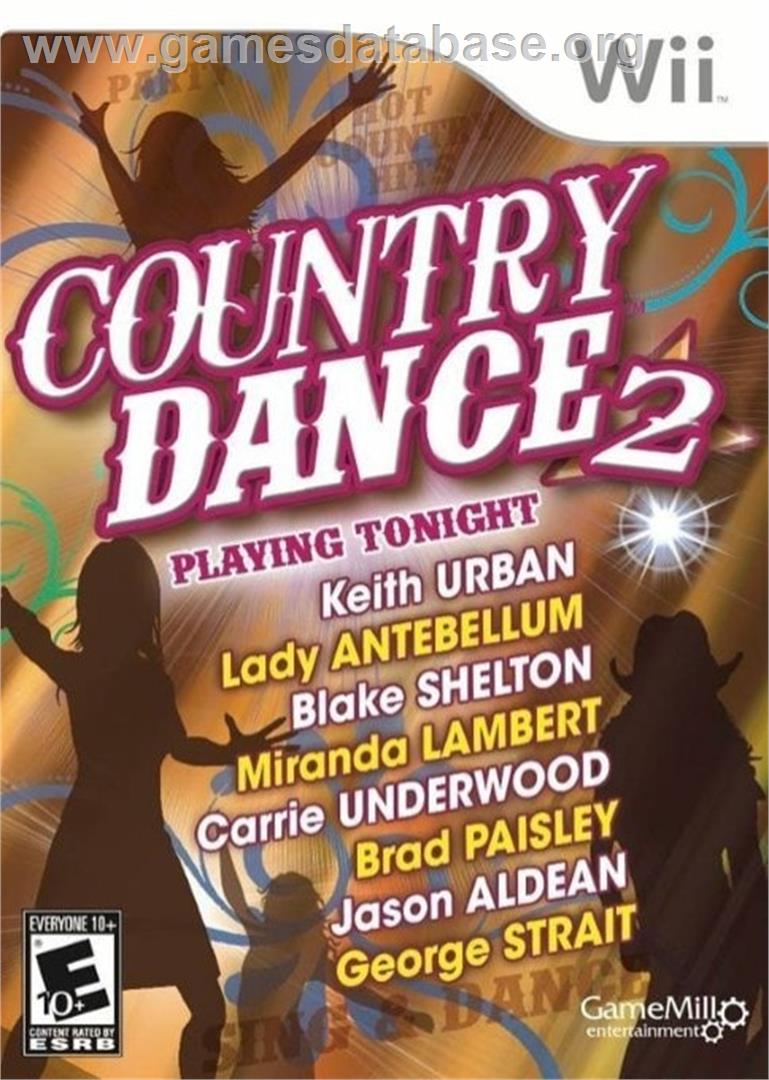 Country Dance 2 - Nintendo Wii - Artwork - Box