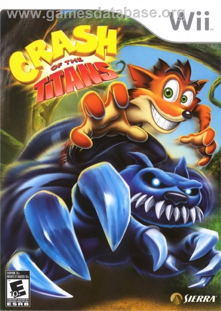 Crash Of The Titans - Nintendo Wii - Artwork - Box