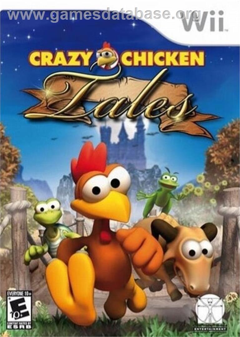 Crazy Chicken Tales - Nintendo Wii - Artwork - Box