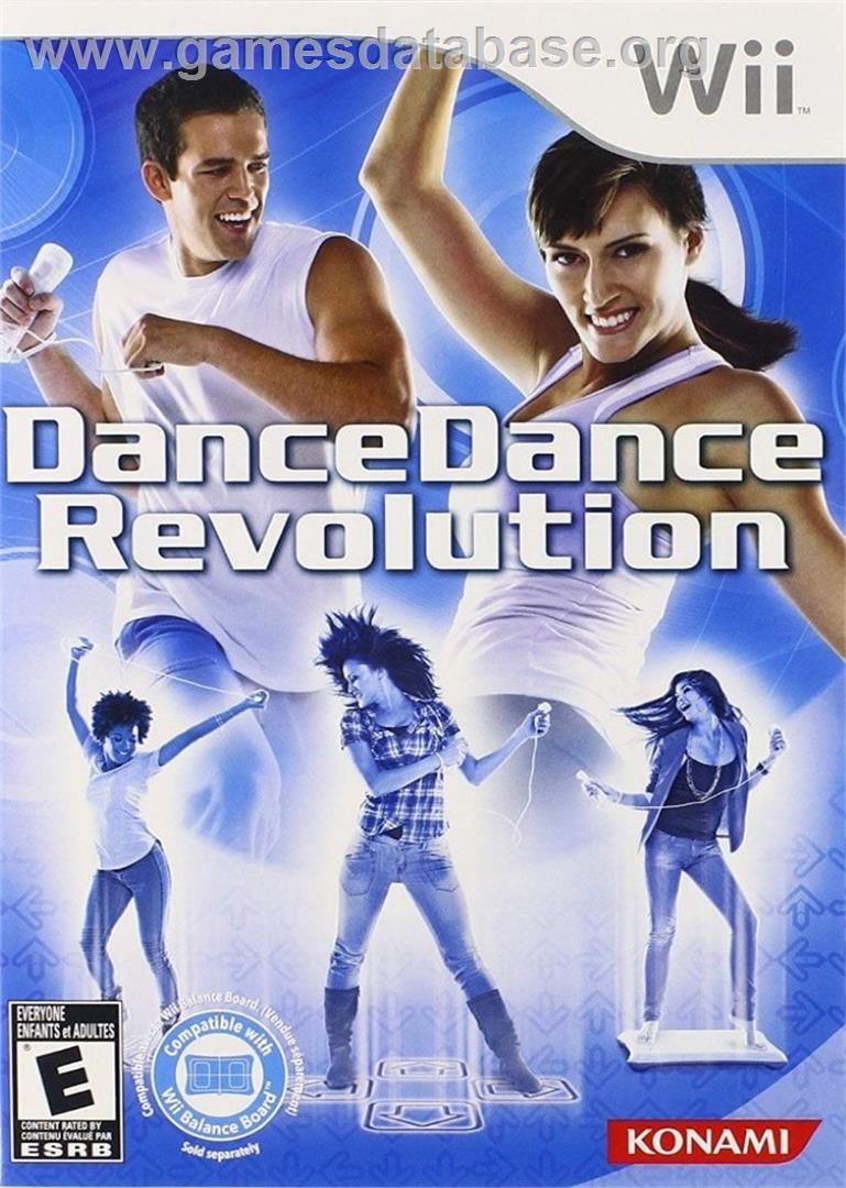 Dance Dance Revolution - Nintendo Wii - Artwork - Box