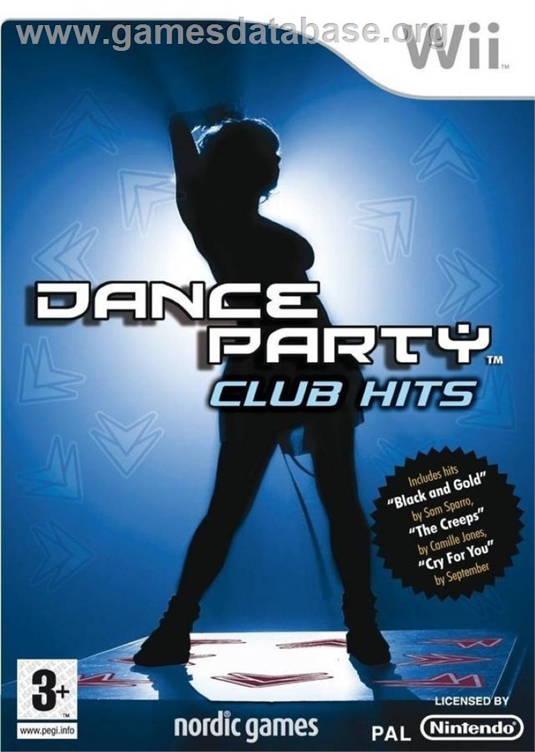 Dance Party Club Hits - Nintendo Wii - Artwork - Box