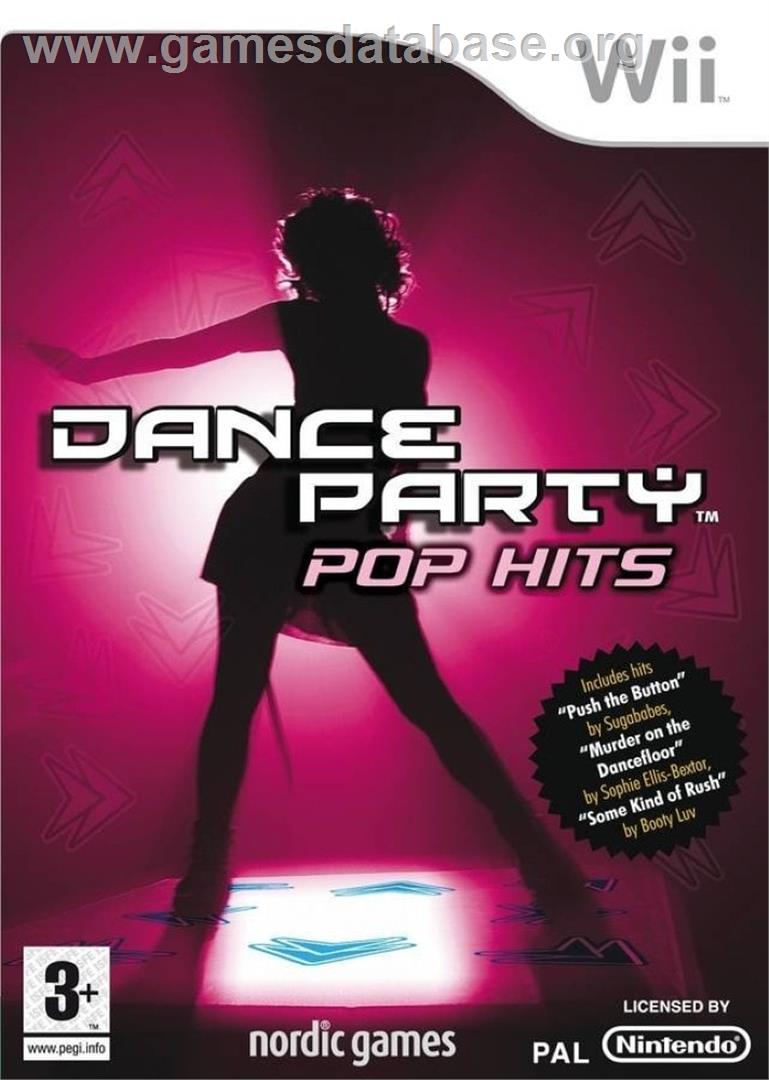 Dance Party Pop Hits - Nintendo Wii - Artwork - Box
