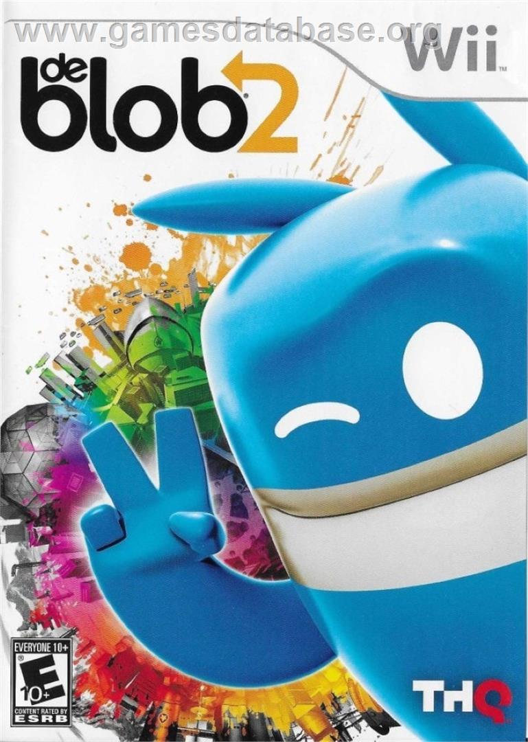 De Blob 2 - Nintendo Wii - Artwork - Box