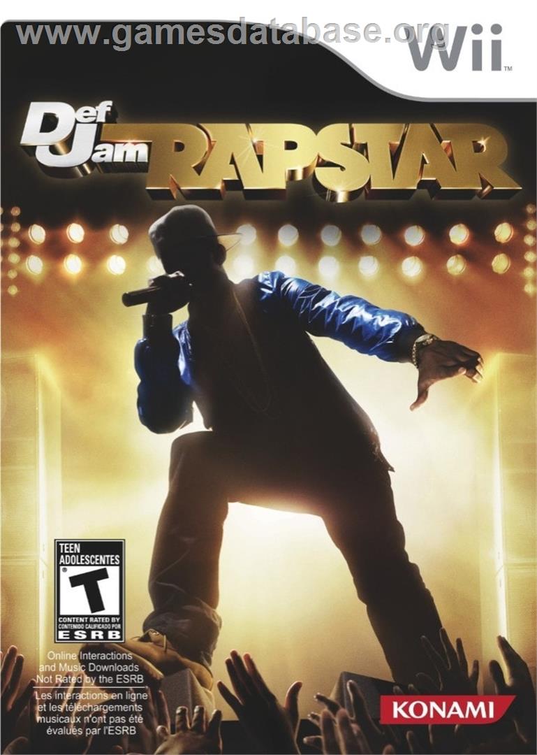 Def Jam Rapstar - Nintendo Wii - Artwork - Box