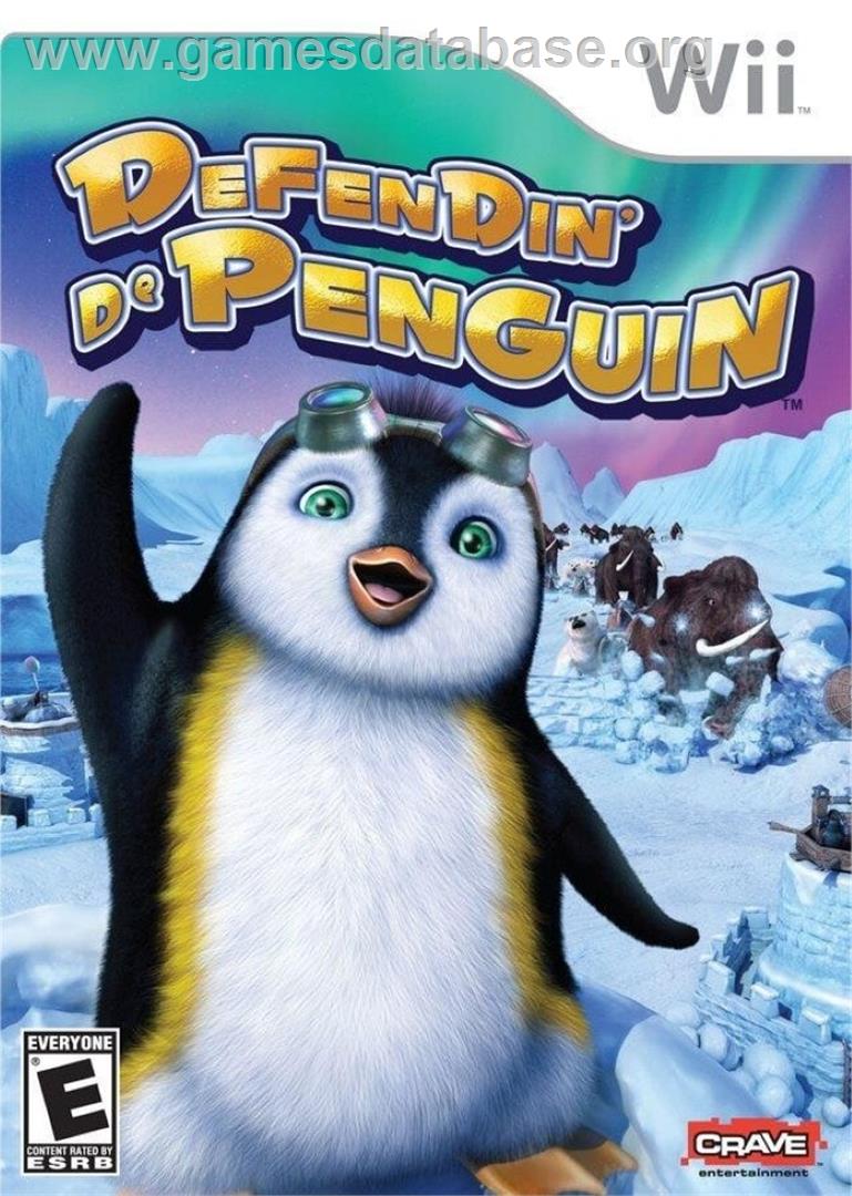 Defendin' De Penguin - Nintendo Wii - Artwork - Box