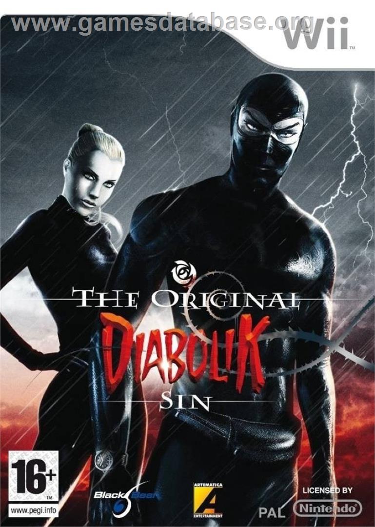 Diabolik - The Original Sin - Nintendo Wii - Artwork - Box