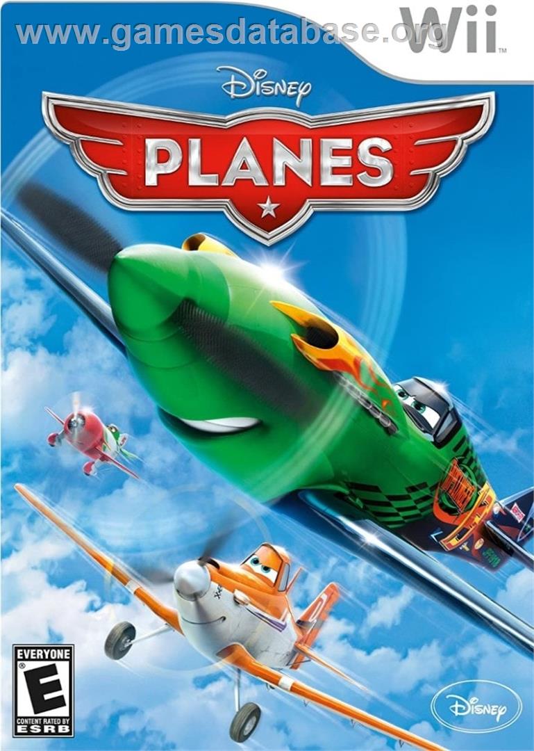 Disney Planes - Nintendo Wii - Artwork - Box