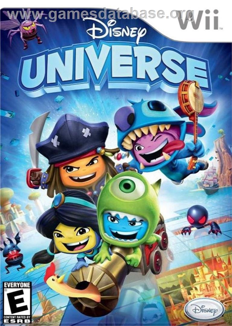 Disney Universe - Nintendo Wii - Artwork - Box