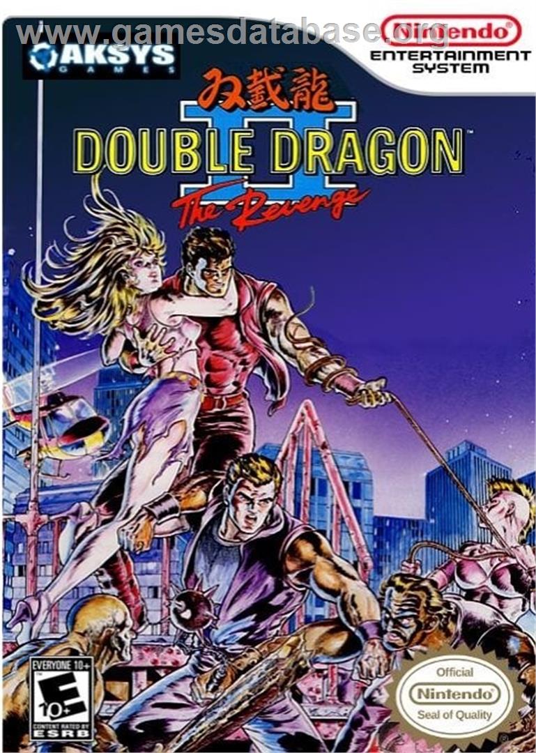 Double Dragon 2 - The Revenge (NES) - Nintendo Wii - Artwork - Box