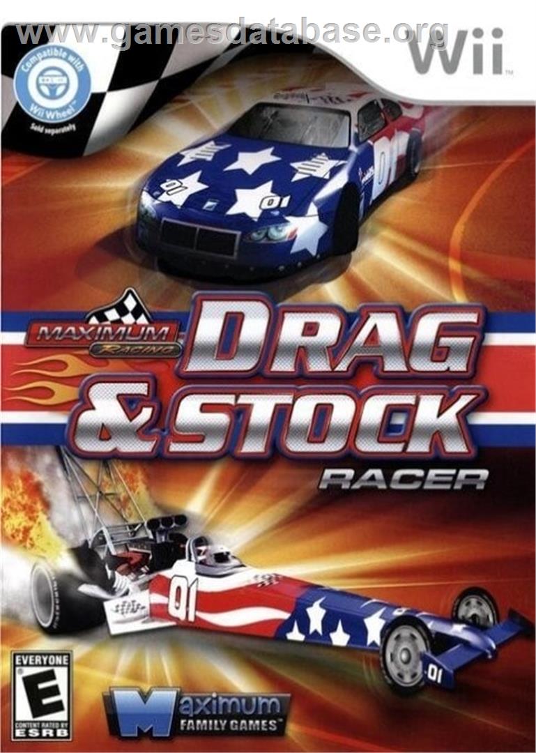 Drag And Stock Racer - Nintendo Wii - Artwork - Box