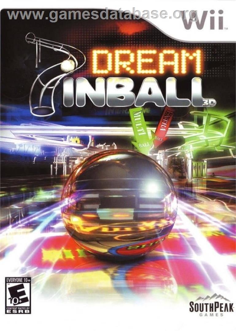 Dream Pinball 3d - Nintendo Wii - Artwork - Box