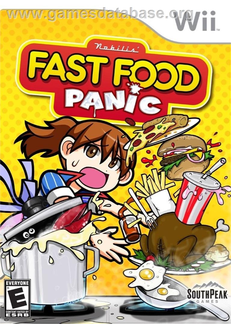 Fast Food Panic - Nintendo Wii - Artwork - Box