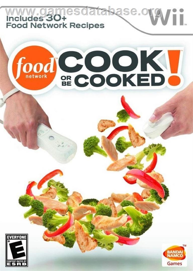 Food Network - Cook Or Be Cooked! - Nintendo Wii - Artwork - Box