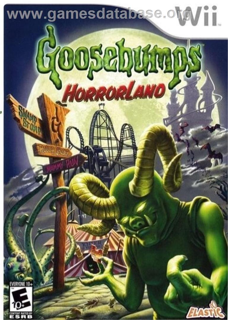 Goosebumps HorrorLand - Nintendo Wii - Artwork - Box