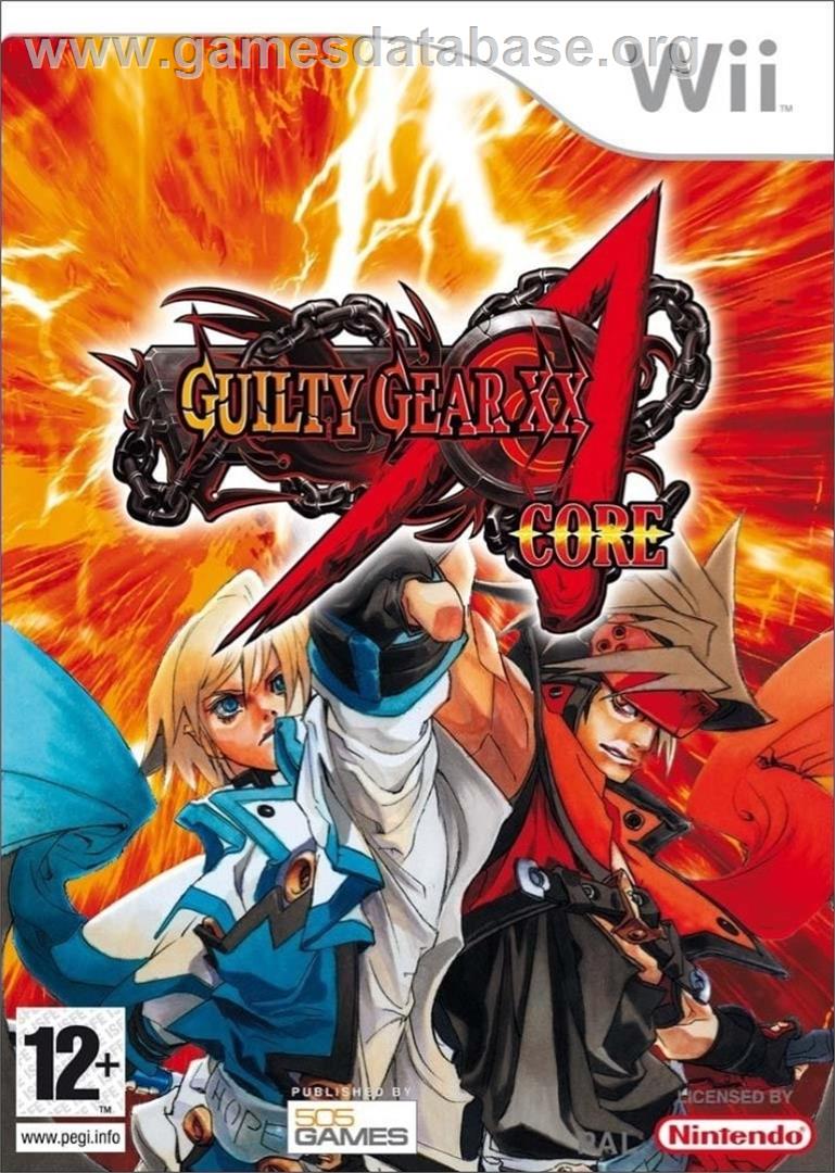 Guilty Gear XX Accent Core - Nintendo Wii - Artwork - Box