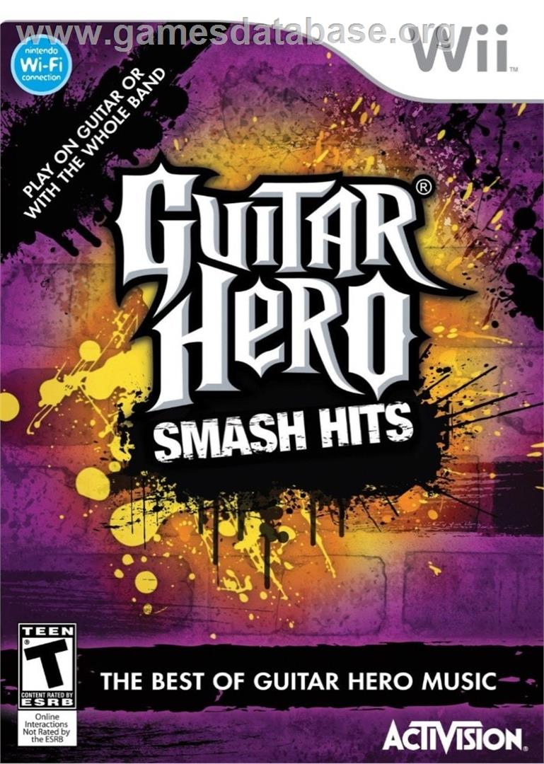 Guitar Hero Greatest Hits - Nintendo Wii - Artwork - Box