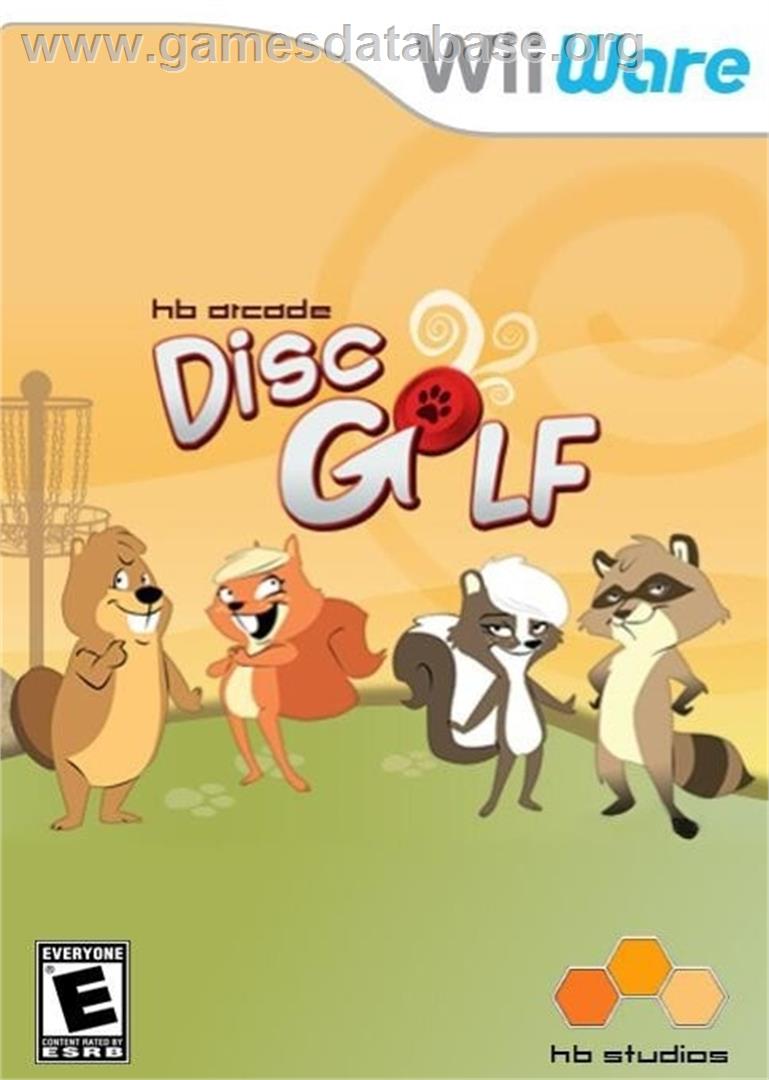 HB Arcade Disc Golf - Nintendo Wii - Artwork - Box