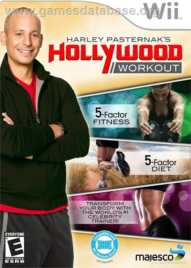 Harley Pasternak's Hollywood Workout - Nintendo Wii - Artwork - Box
