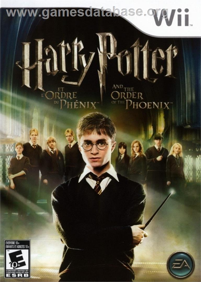 Harry Potter And The Order Of The Phoenix - Nintendo Wii - Artwork - Box