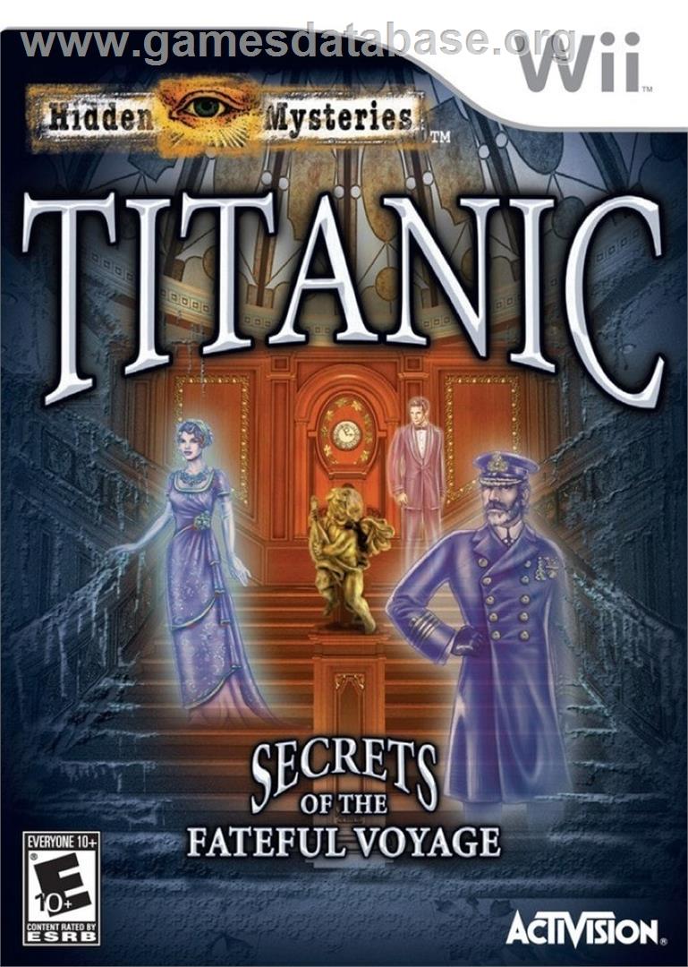 Hidden Mysteries - Titanic - Nintendo Wii - Artwork - Box