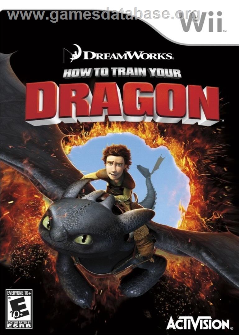 How To Train Your Dragon - Nintendo Wii - Artwork - Box