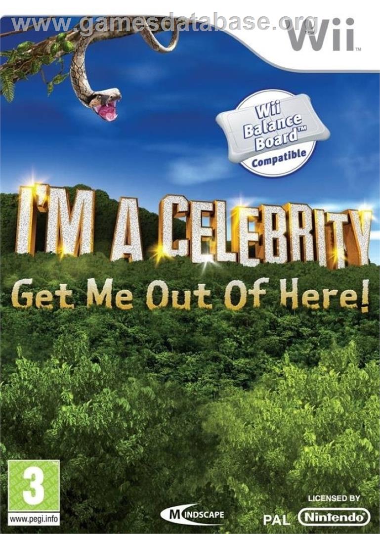 I'm A Celebrity... Get Me Out of Here! - Nintendo Wii - Artwork - Box