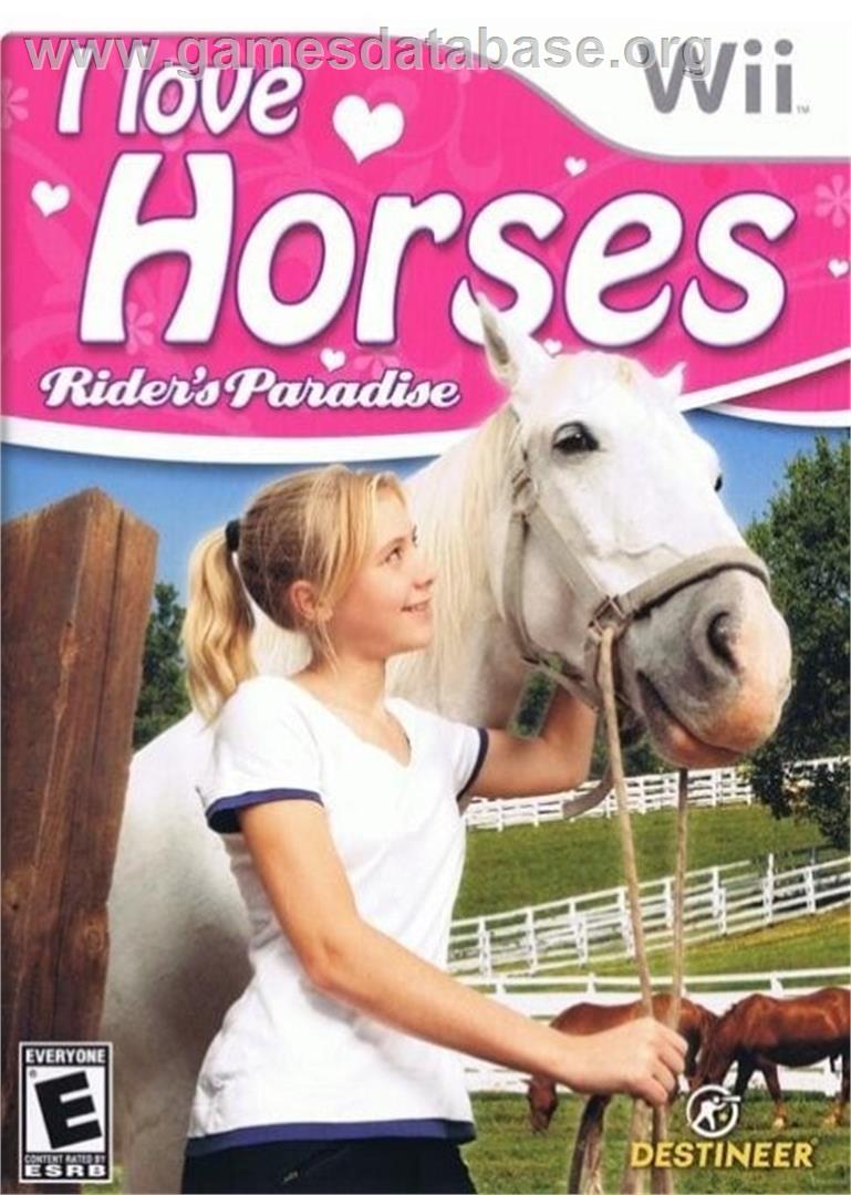 I Love Horses: Rider's Paradise - Nintendo Wii - Artwork - Box