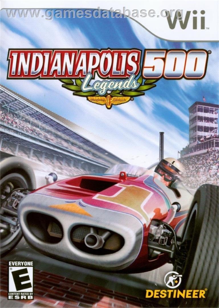 Indianapolis 500 Legends - Nintendo Wii - Artwork - Box