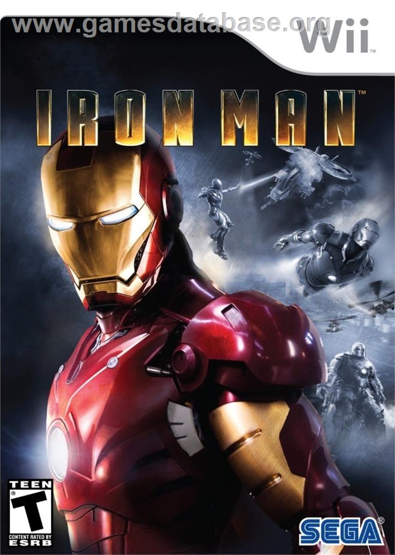 Iron Man - Nintendo Wii - Artwork - Box