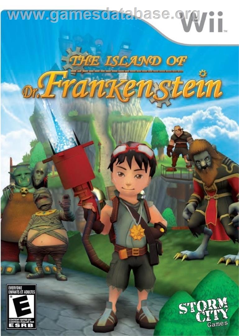 Island of Dr. Frankenstein, The - Nintendo Wii - Artwork - Box