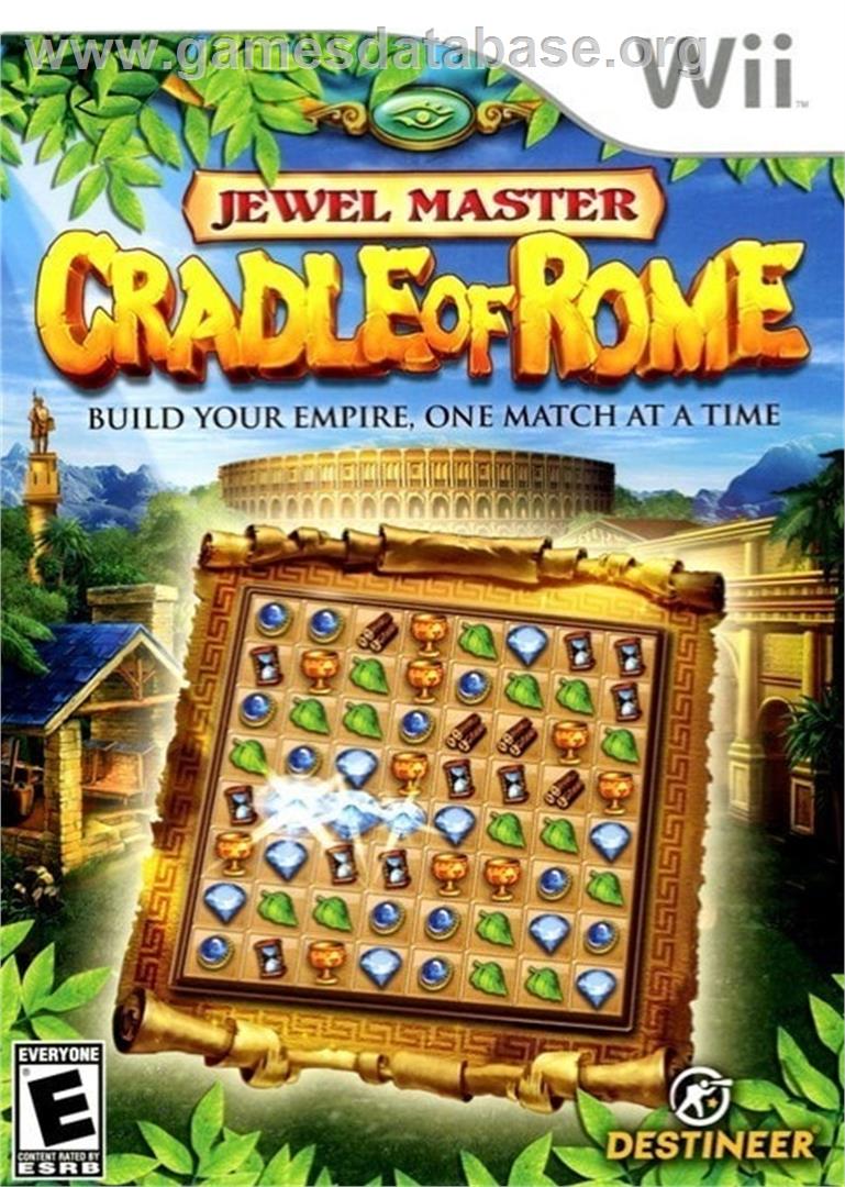 Jewel Master - Cradle of Rome - Nintendo Wii - Artwork - Box