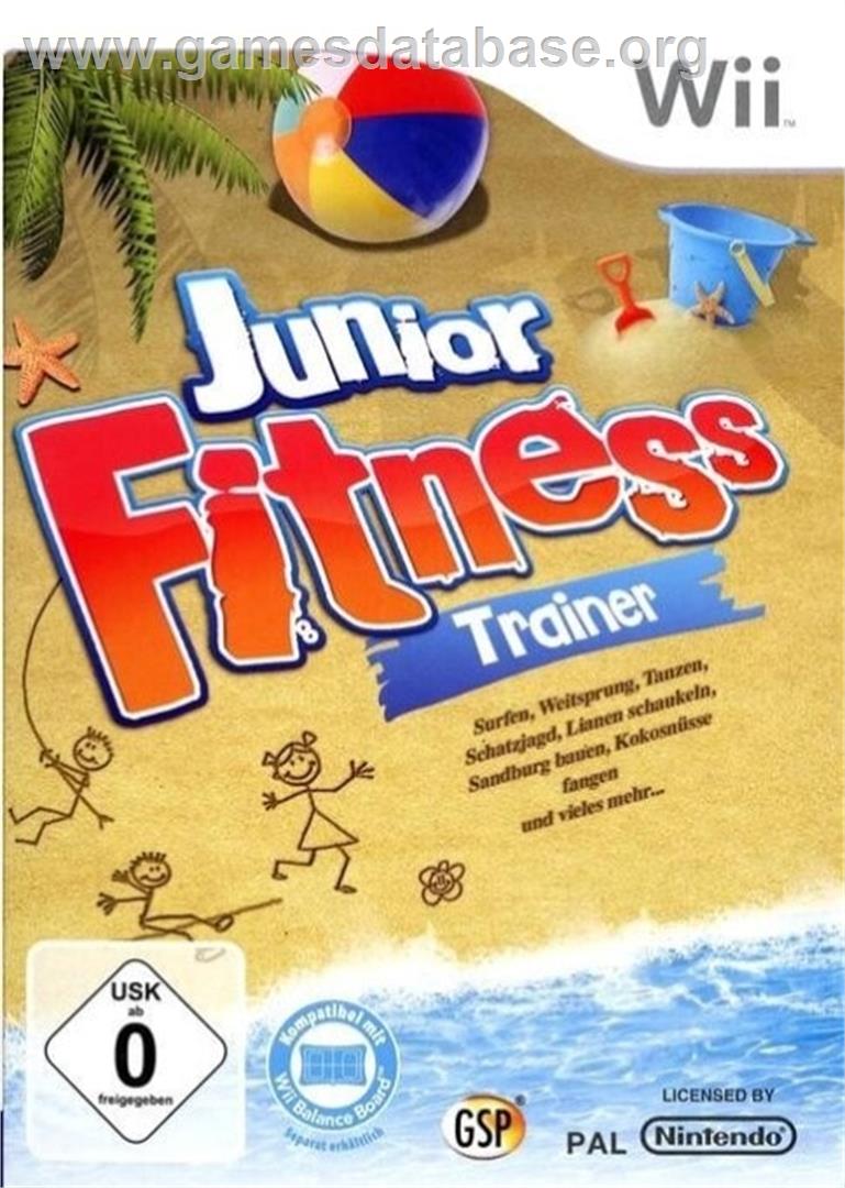 Junior Fitness Trainer - Nintendo Wii - Artwork - Box