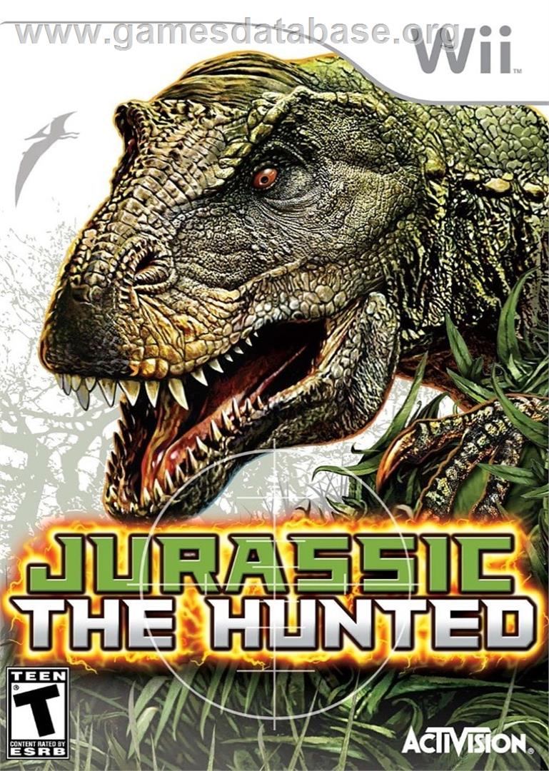 Jurassic - The Hunted - Nintendo Wii - Artwork - Box