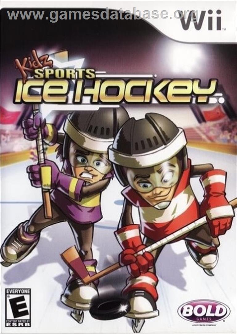 Kidz Sports Ice Hockey - Nintendo Wii - Artwork - Box