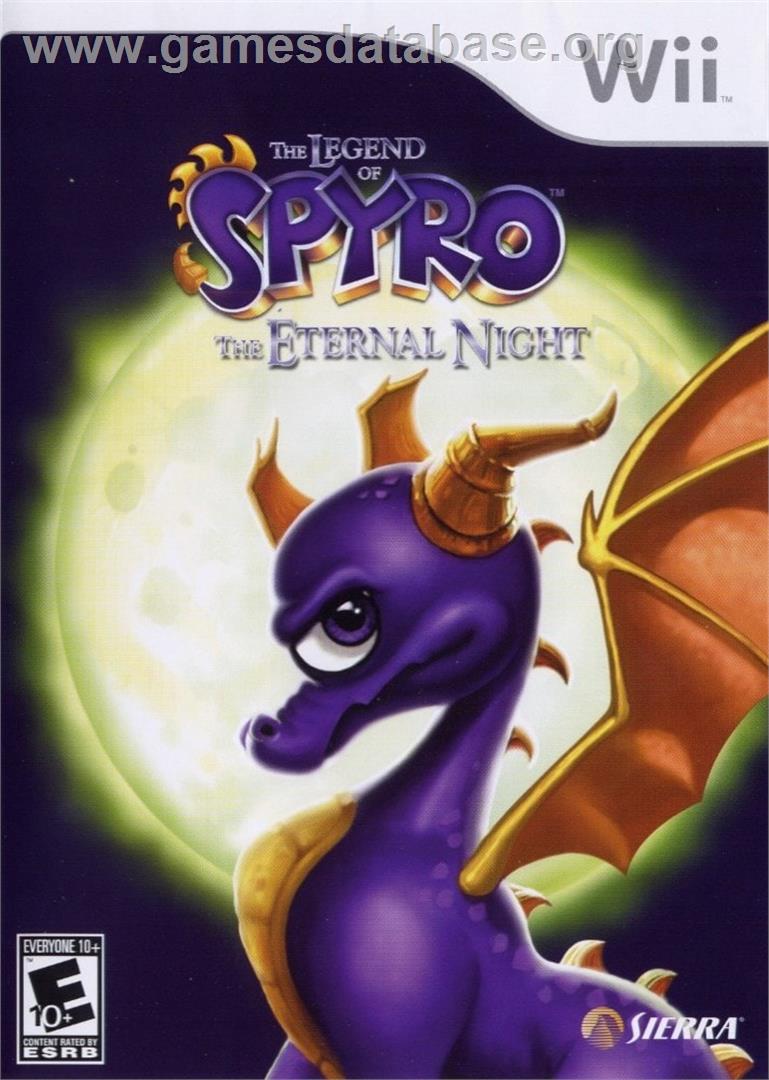 Legend Of Spyro - The Eternal Night, The - Nintendo Wii - Artwork - Box