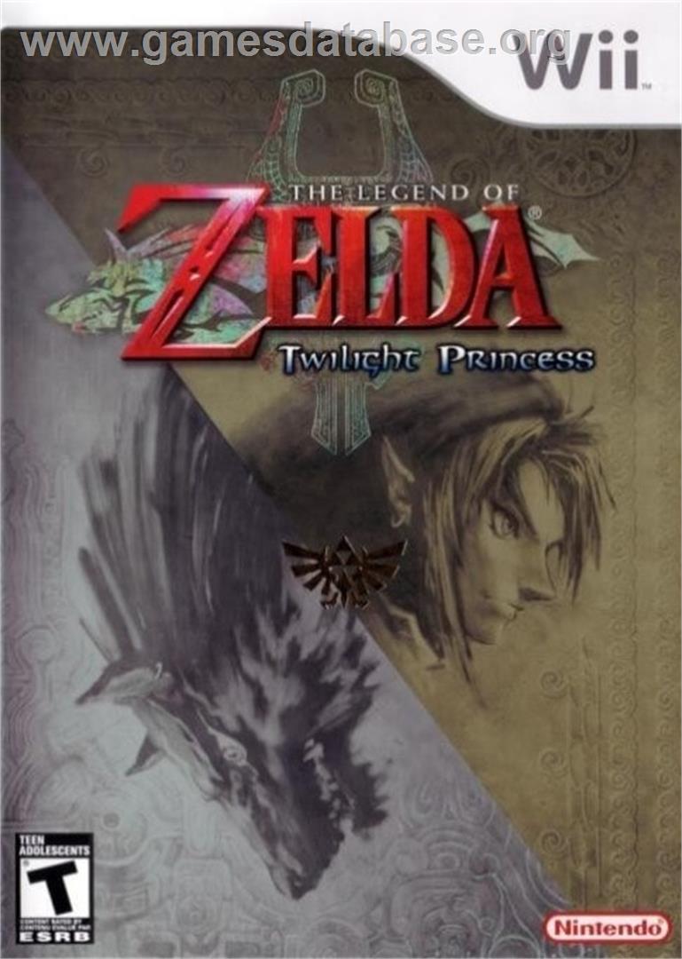 Legend Of Zelda - Twilight Princess, The - Nintendo Wii - Artwork - Box