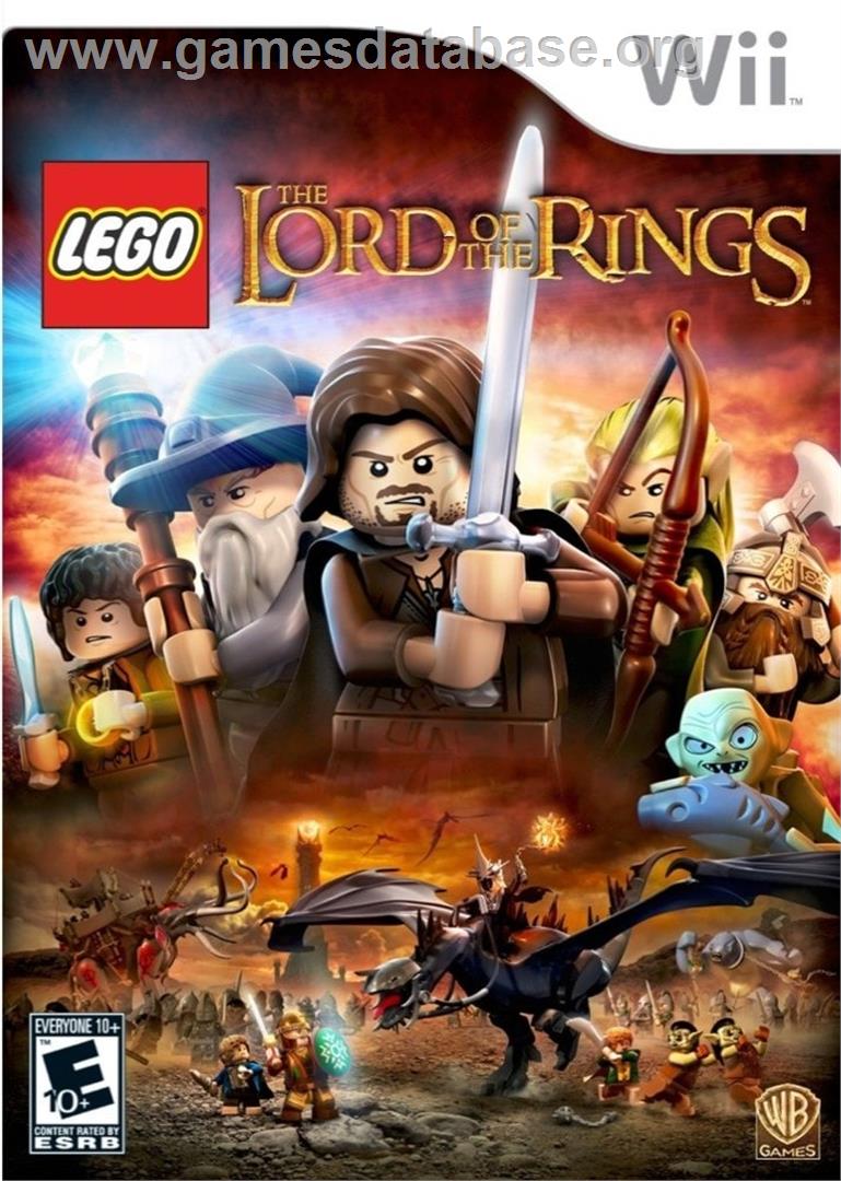 Lego Le Seigneur Des Anneaux - Nintendo Wii - Artwork - Box