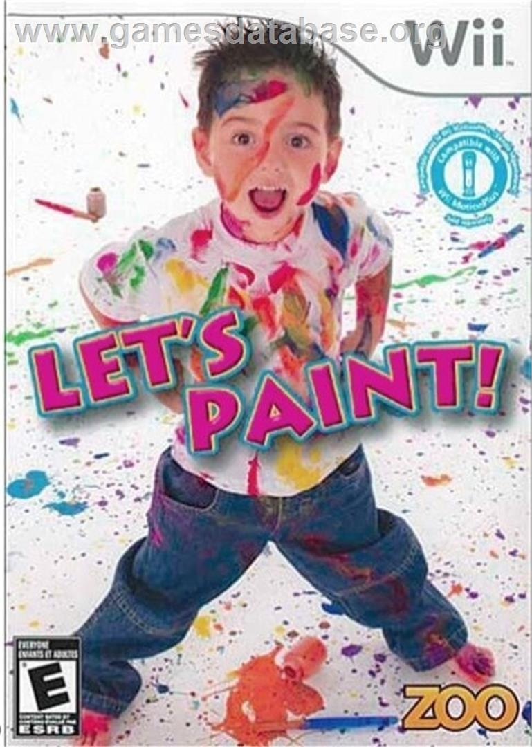 Let's Paint - Nintendo Wii - Artwork - Box