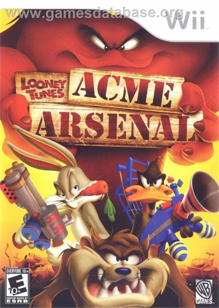Looney Tunes - Acme Arsenal - Nintendo Wii - Artwork - Box